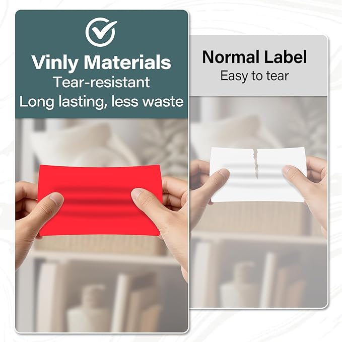 500 Pcs Rectangle Inventory Stickers Vinyl 3 × 5 Inch Moving Labels - Image 7