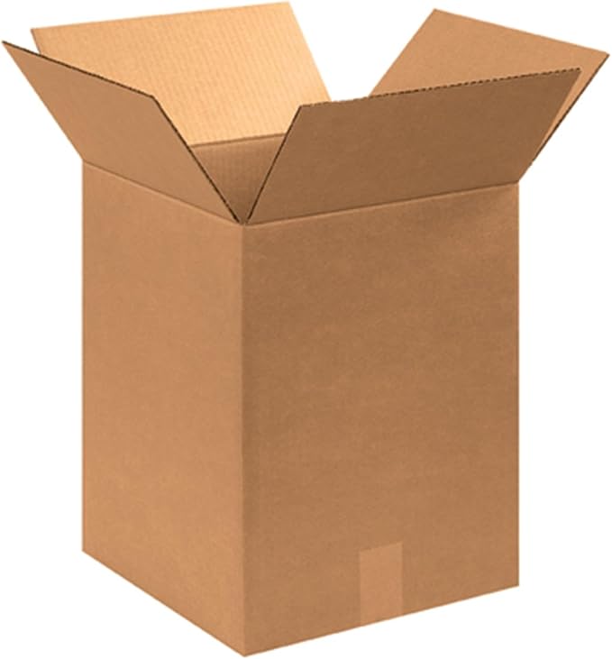 Secure Seal - 10x10x16 Pack of 25 Corrugated Cardboard Packing Shipping Mailing by Secure+Seal