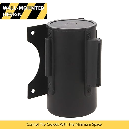 A-KARCK Wall Mount Retractable Belt 16 Foot, Crowd Control Wall Barrier - Image 3