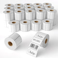 MFLABEL 36 Rolls of 1000 2-1/4 x 1-1/4 Inch Direct Thermal Perforated Shipping by MFLABEL