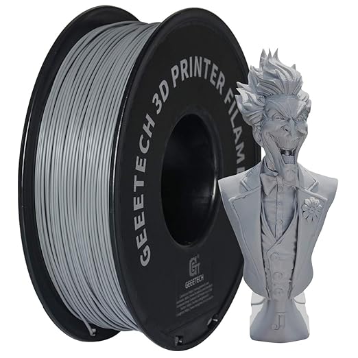 Geeetech PLA 3D Printer Filament, PLA 3D Printer Filament 1kg Spool Dimensional by GEEETECH