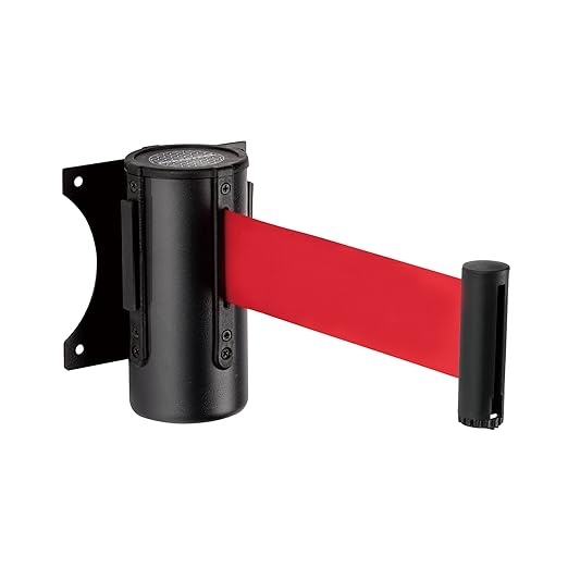 DuraSteel Wall Mount Retractable Belt Barrier by DuraSteel