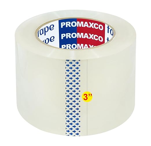 3" Heavy Duty Packing Tape, 24 Rolls, Total 1320Y, 2.2 mil, 3 inch x 55 Yards - Image 2