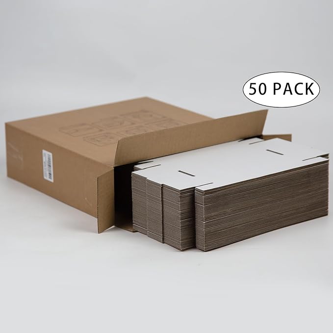 50 Pack 7x5x1 Inches Small Shipping Boxes, Moving Mailing Packing Box - Image 5