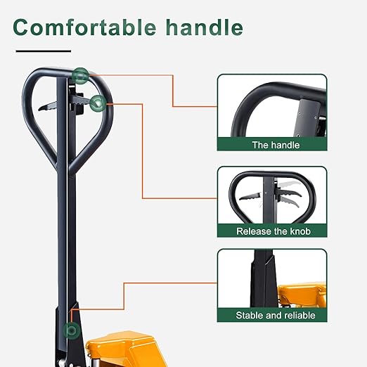 Tory Carrier Pallet Jack Hand Pallet Truck 48" Lx27 W 5500lbs Capacity - Image 5