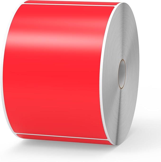 500 Pcs Rectangle Inventory Stickers Vinyl 3 × 5 Inch Moving Labels by Meitaat