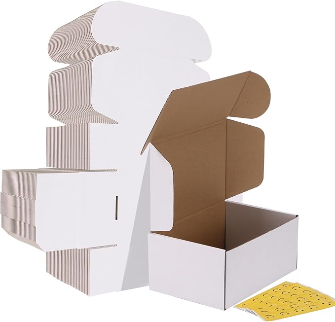HORLIMER 9x6x4 Shipping Boxes Set of 30 by HORLIMER