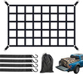 Cargo Net for Pickup Truck Bed, Heavy Duty 1100LBS Capacity, Adjustable Cam by Xishuihe