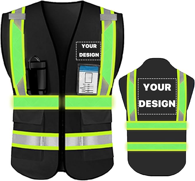 YOWESHOP High Visibility Reflective Safety Vest by YOWESHOP