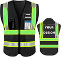 YOWESHOP High Visibility Reflective Safety Vest by YOWESHOP