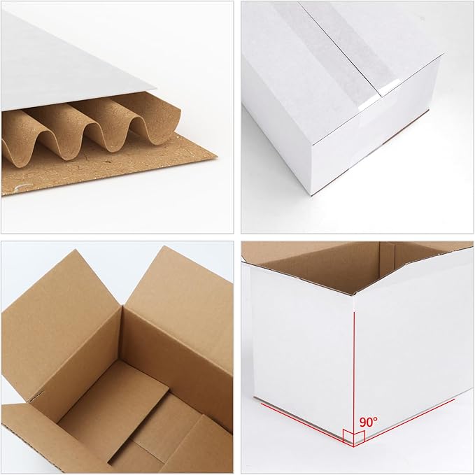 25 Pack Small Shipping Boxes 12x4x4 Inches - Image 3