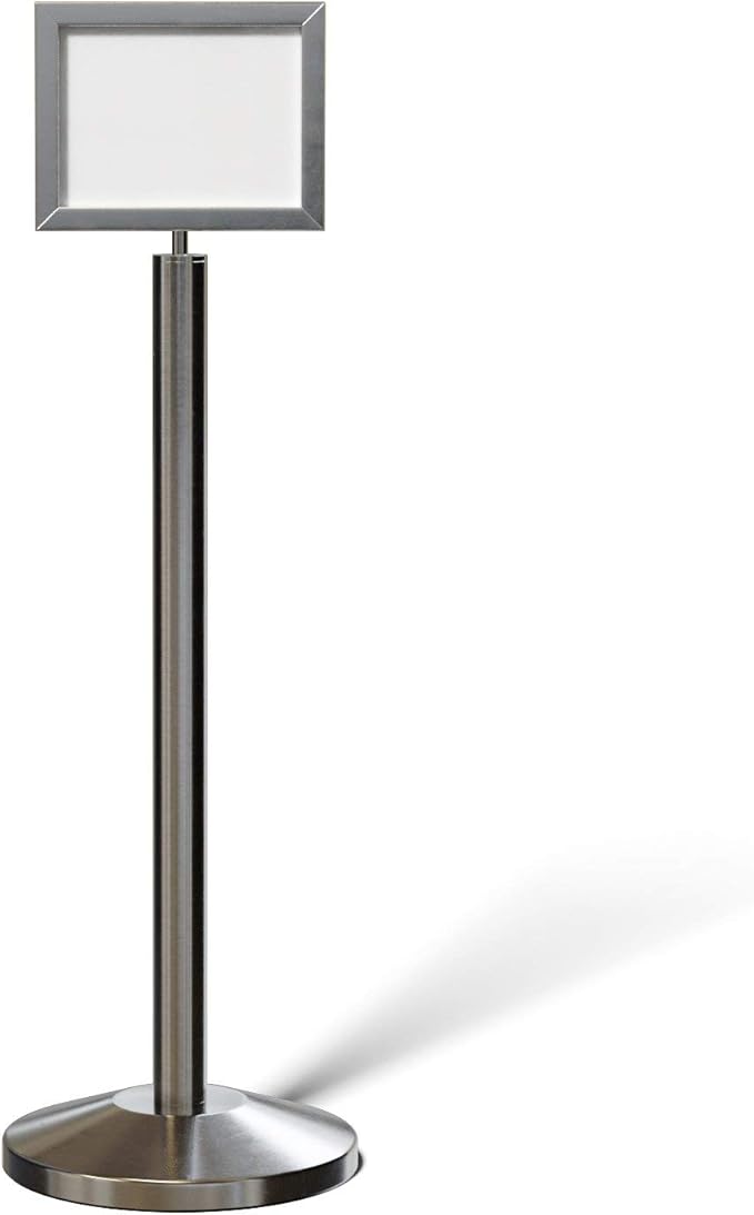 Crowd Control Warehouse Pedestal Standing Floor Sign Frame by Crowd+Control+Warehouse