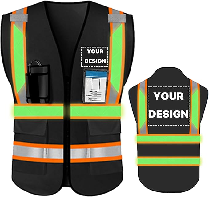 YOWESHOP High Visibility Reflective Safety Vest by YOWESHOP
