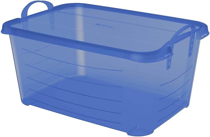 Life Story 12 Pack Light Duty Stackable Storage Bin, 55 Quart Home Organizer - Image 6