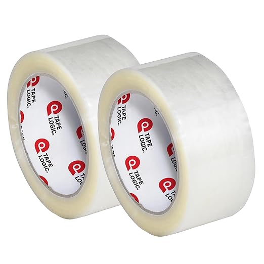 Tape Logic Packing Tape, Heavy Duty 2in x 55yd Clear | Strong Clear Packaging by TapeLogic