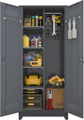 LUCYPAL Metal Storage Cabinet by HomeOfficeFurniture
