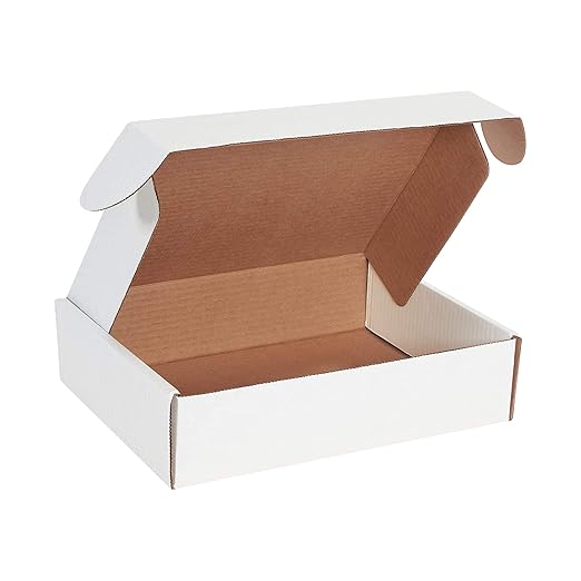 Box USA 12" Deluxe Shipping Boxes 12.125"L x 9.25"W x 3"H, Gifts or Bulk by BOXUSA