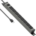 JUNNUJ Heavy Duty Power Strip Wall Mount, Magnetic Power Strip, 20 Amp Surge by JUNNUJHome