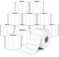L LIKED 2.25" x 0.75" Direct Thermal Labels, Permanent Adhesive Address Barcode by LLIKED