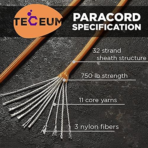 Paracord Rope 550 lb 4mm – Parachute Cord – Utility Camping Rope - Image 2