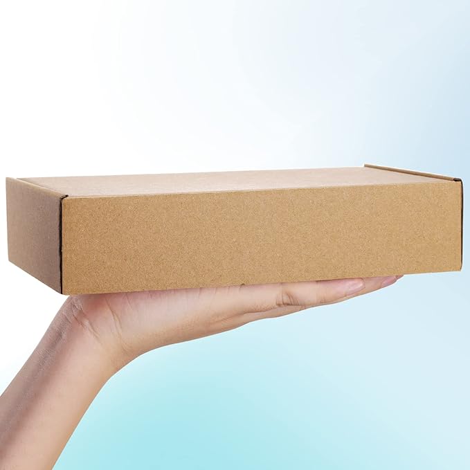 Shipping Boxes 9x6x2 inches Brown Small Mailing Boxes 25 Pack Cardboard - Image 3