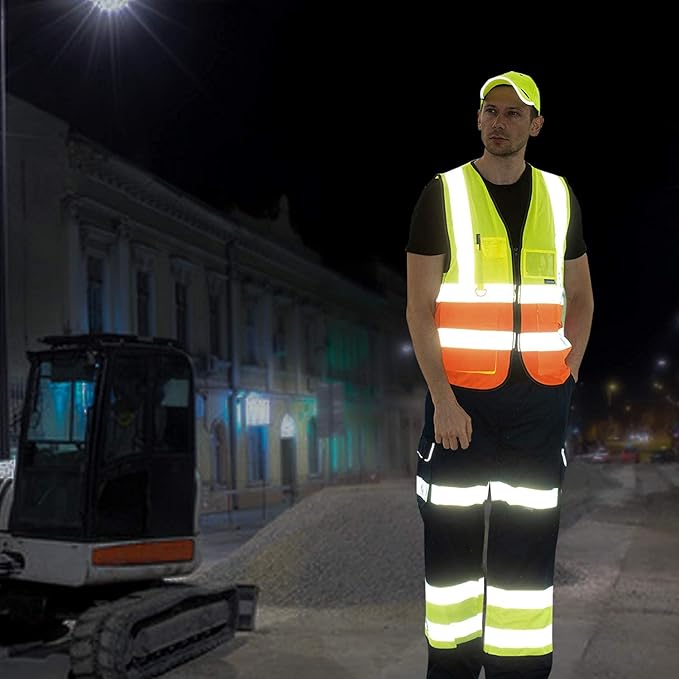 A-SAFETY XSmall construction vest red - Image 7