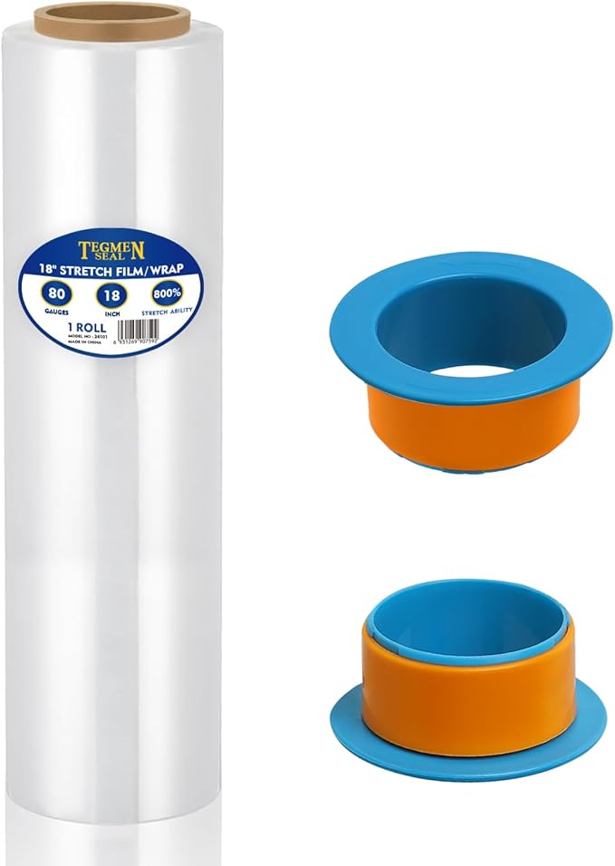 1-Pack 18" Stretch Wrap Rolls by Unknown