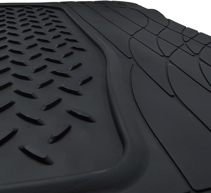 West Coast Auto Heavy Duty Rubber Trunk Cargo Liner Floor Mat, All Weather - Image 5