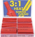 haisstronica 32 Feet 110pcs 3:1 Heat Shrink Tubing by HAISSTRONICA