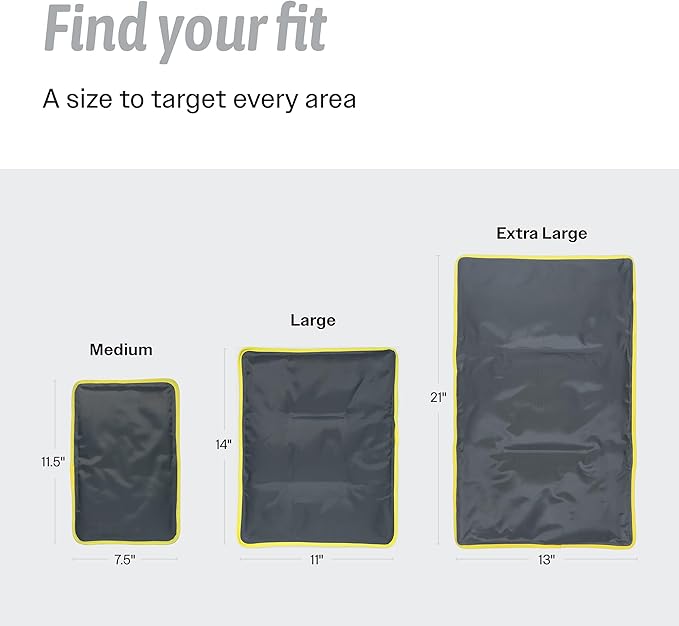 Hot & Cold Reusable Gel Packs Flexible Soft Compress - Image 8