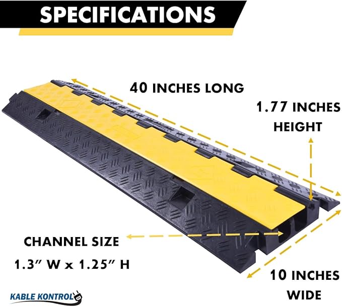 Kable Kontrol Atlas Heavy Duty Cable Protector Ramp - Image 3