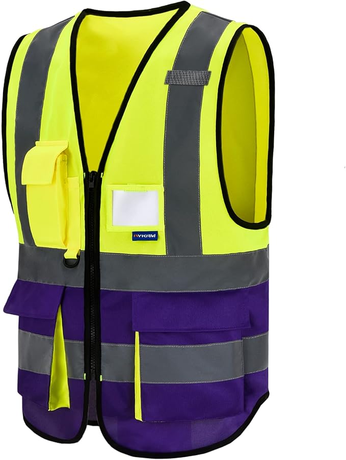 A-SAFETY High Visibility Reflective Safety Vest Customize Logo - Image 6