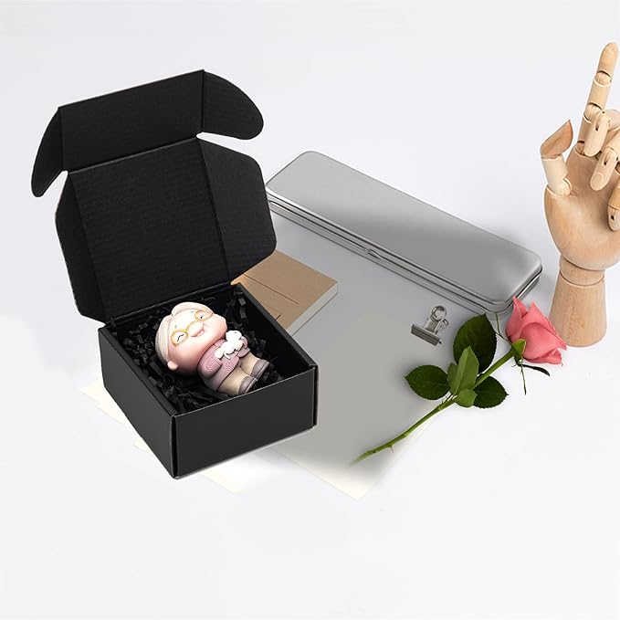 Mcfleet 4x4x2" Black Shipping Boxes - Image 5