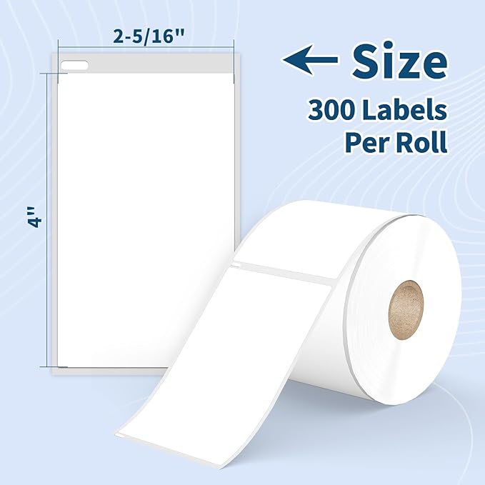 Tacnology 12 Rolls 3600 Labels Compatible - Image 2