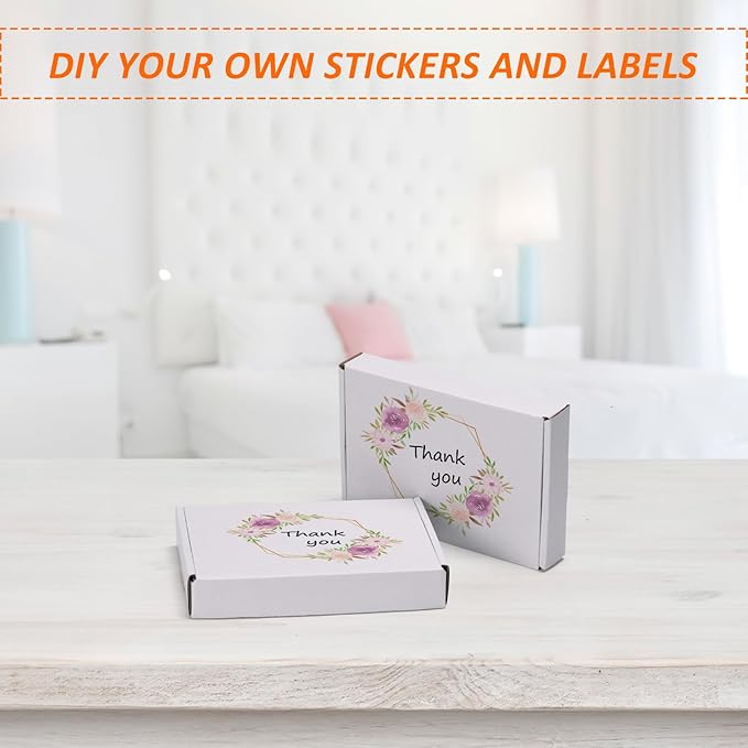 HORLIMER 6x4x1 inches Shipping Boxes Set of 50 - Image 4