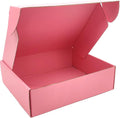 Pink Shipping Boxes for Small Business Pack of 25-10x8x2.7 inches Cardboard by Lmuze