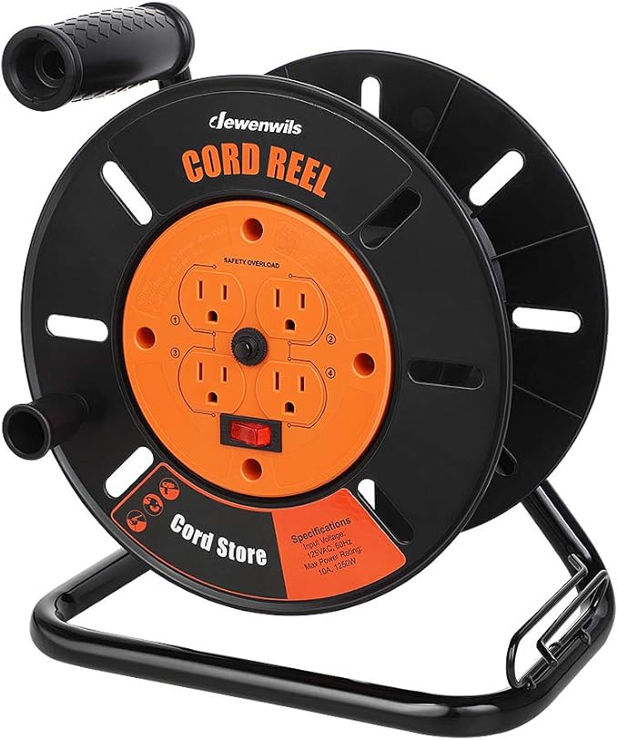 DEWENWILS Extension Cord Storage Reel by DEWENWILS