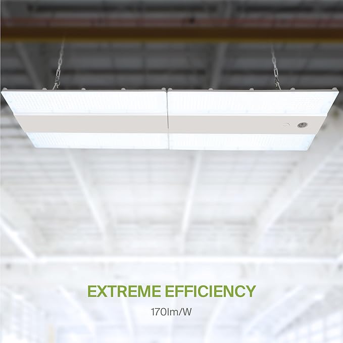 ASD LED Linear High Bay Light Fixture, Commercial Shop Lighting | 3CCT - Image 4