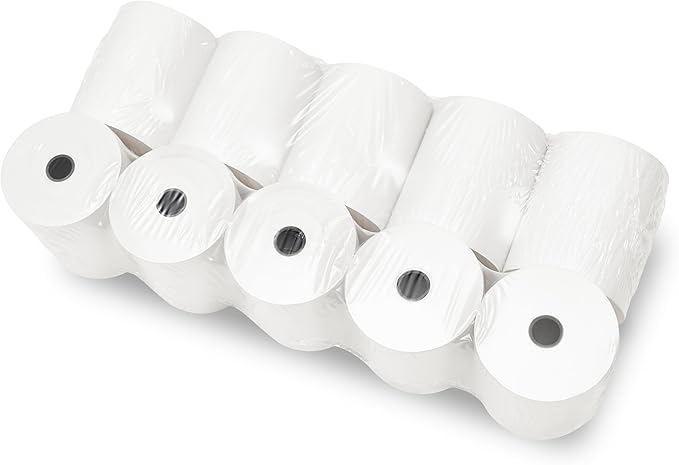 CLOVER POS 3-1/8" x 230' THERMAL RECEIPT PAPER BPA FREE - Image 4