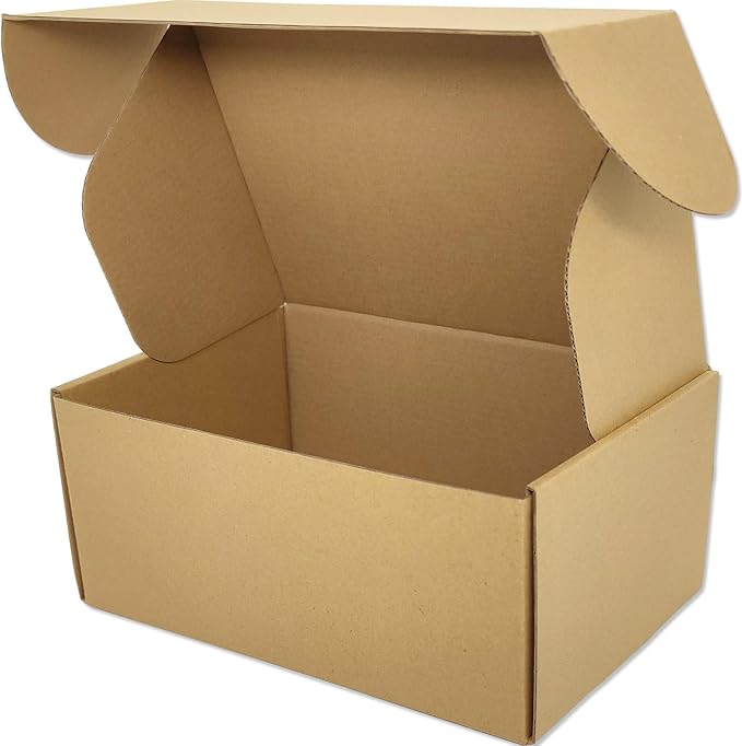 Small Brown Shipping Boxes for Small Business Pack of 25-9x6x3 inches Cardboard - Image 3
