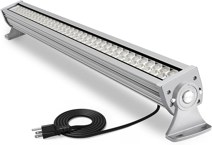LED Work Light Bar, 80W 7200lm 5700K 40in Linear Shop Lights 35°Beam Angle by ATCD