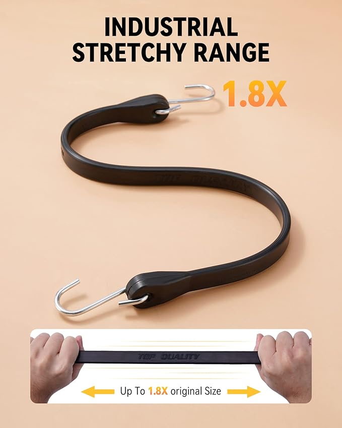 31'' Rubber Bungee Cords Heavy Duty Outdoor - Image 5
