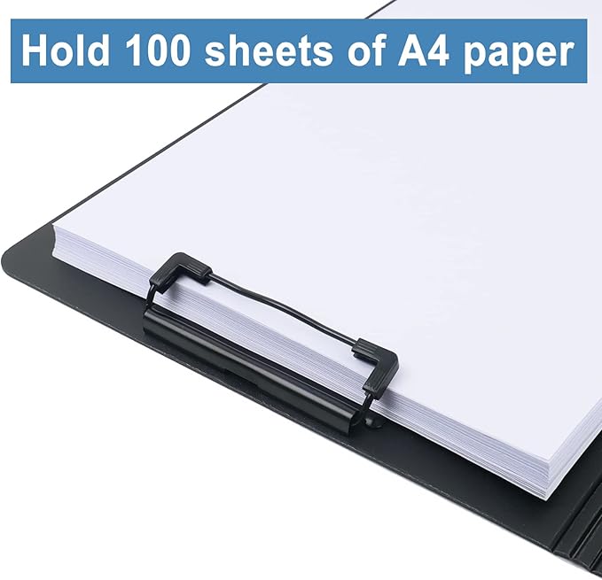 A4 Clipboard Folder, 5 Pack Foldable Clipboards - Image 8