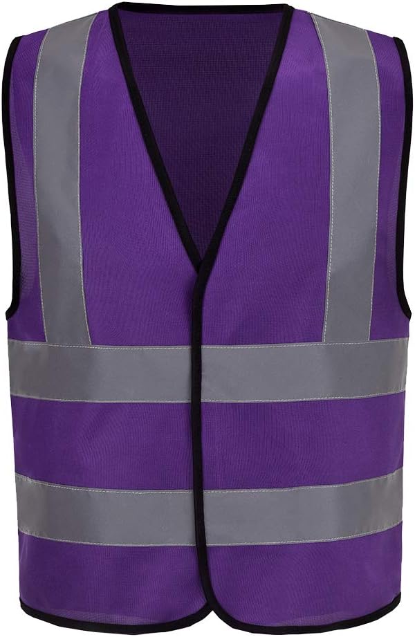 AYKRM 12 colour High visibility viz vest hi vis viz reflective work - Image 2