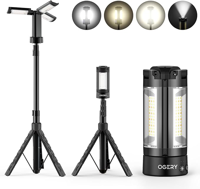 OGERY Rechargeable 10000mAh Camping Light by OGERY