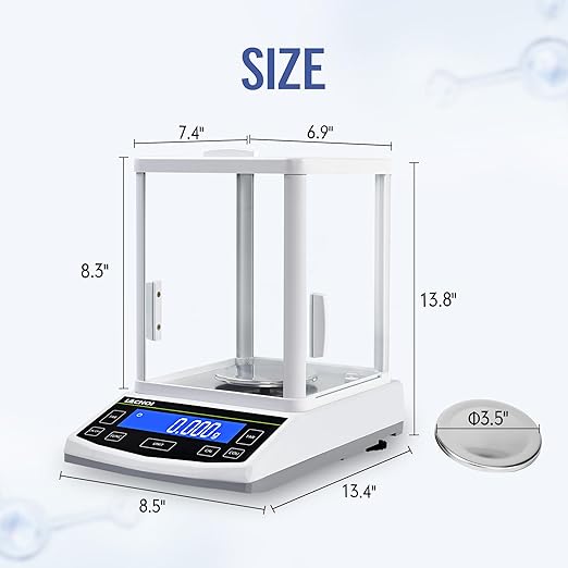 Analytical Balance 500g×0.001g Lab Scale 0.001g Accuracy High Precision - Image 6