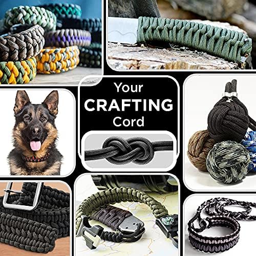 Paracord Rope 550 lb 4mm – Parachute Cord – Utility Camping Rope - Image 4