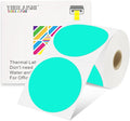 3 X 3 Inch Color Coding Dot Labels Circle Thermal Printable Waterproof 500 Pcs by YOULAISHI