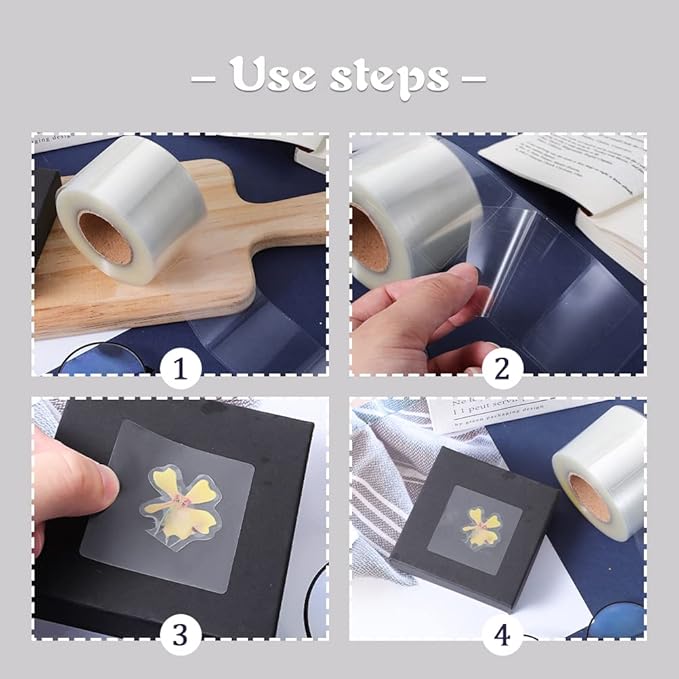 500 PCS Label Protectors, Clothes Food Labels in Laboratory, Supermarket - Image 4