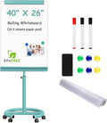 TSJ OFFICE Mobile Whiteboard Magnetic by TSJOFFICE